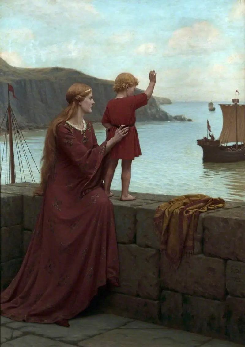 Elveda - Edmund Blair Leighton