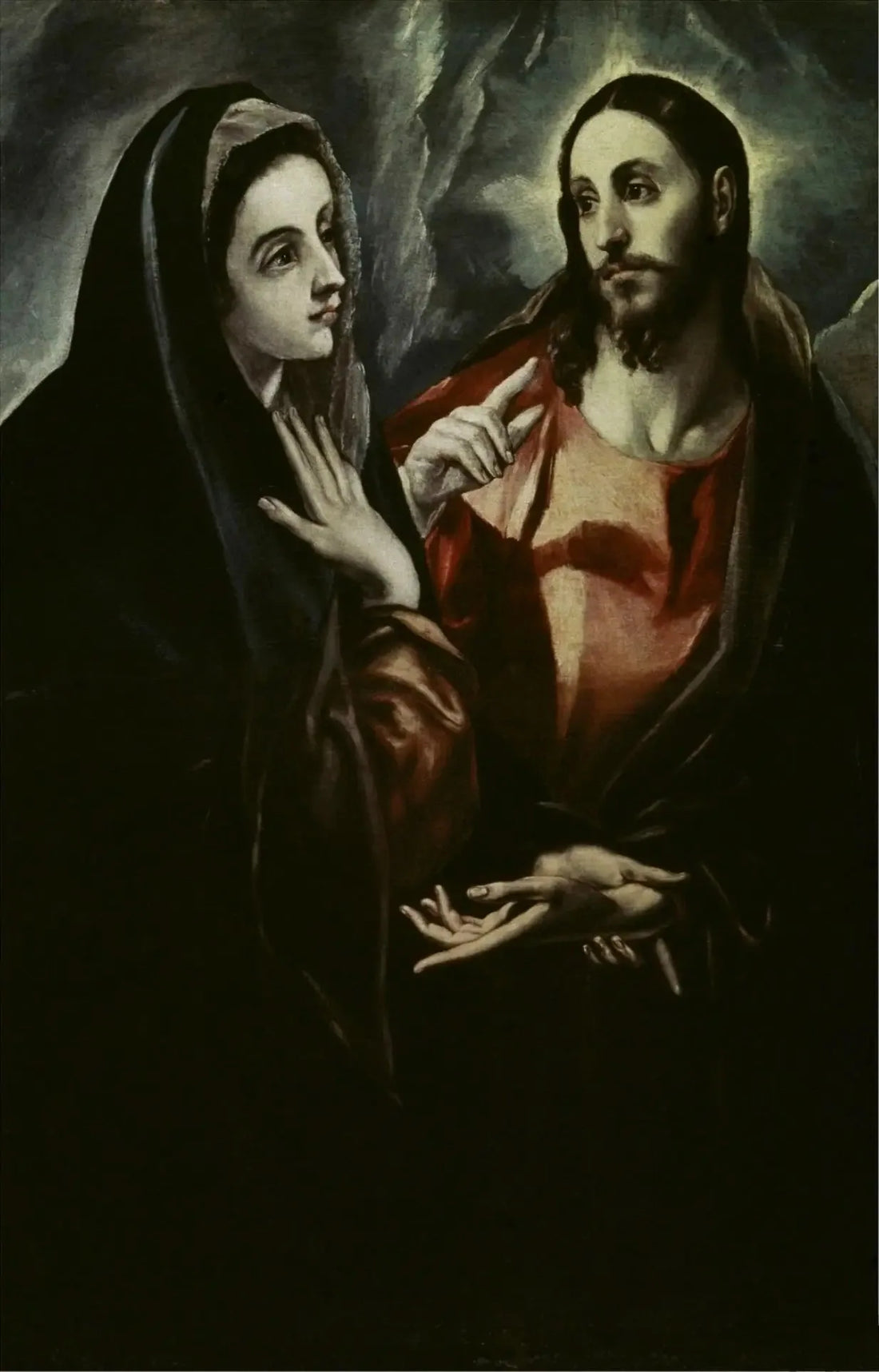 İsa'nın Meryem'e Veda Etmesi - El Greco
