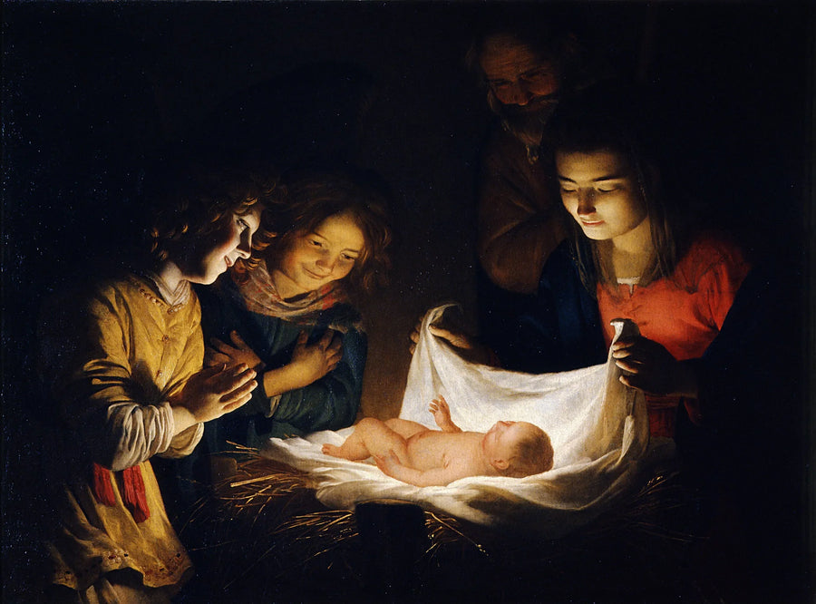 İlahi Çocuk Sevgisi - Gerrit van Honthorst