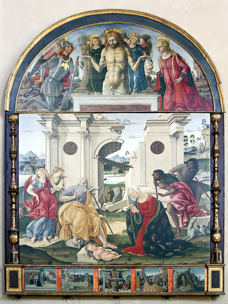 İlahi Çocuk Sevgisi - Matteo di Giovanni