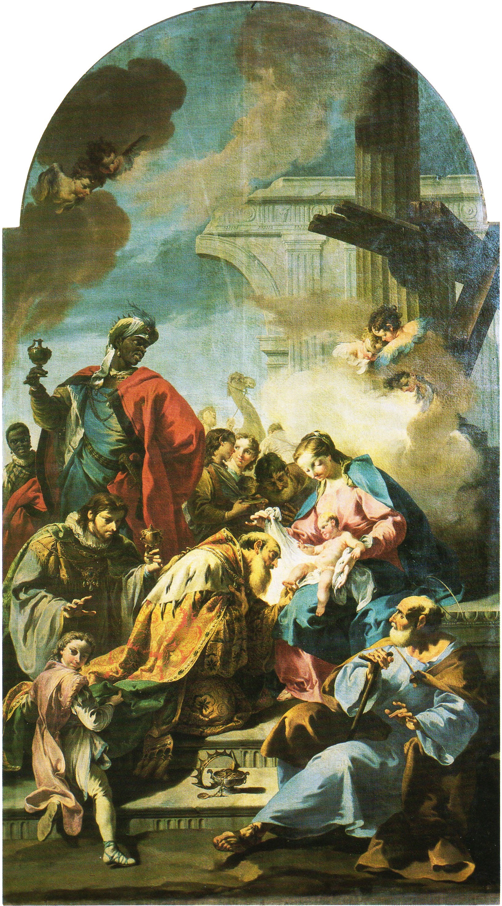 Adoration des mages - Giovanni Battista Pittoni