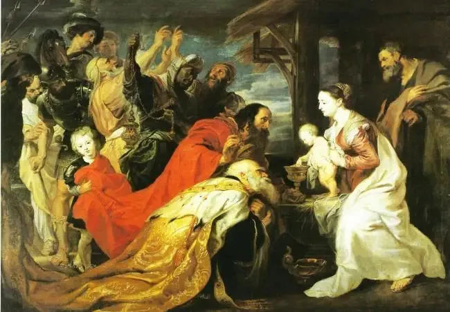 Magiye İbadet - Peter Paul Rubens