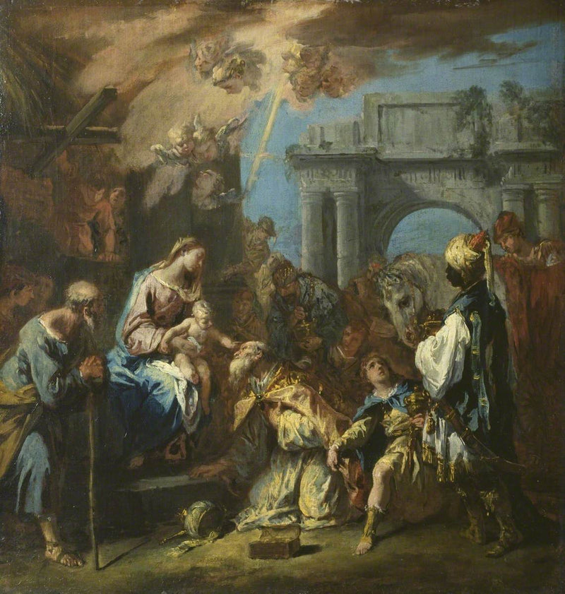 Magi'nin Tapınması - Sebastiano Ricci