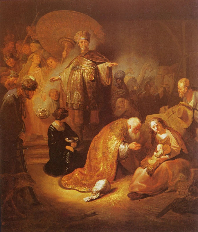 Magi'nin İbadeti (kopya ?) - Rembrandt