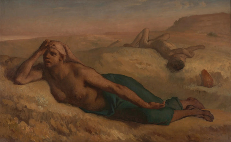 Agar ve İsmail - Jean-François Millet