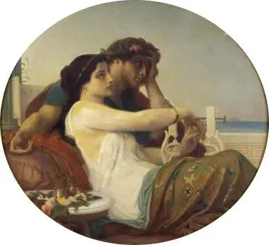Aglaé ve Boniface - Alexandre Cabanel