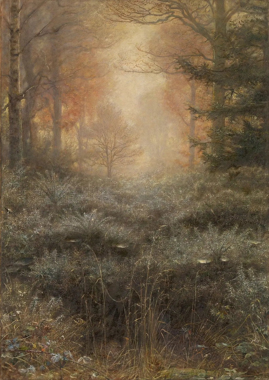 Çiy ile ıslatılmış Ajoncs - John Everett Millais