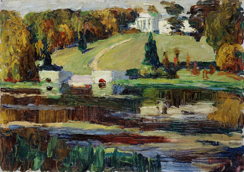 Akhtyrka, sonbahar - Vassily Kandinsky
