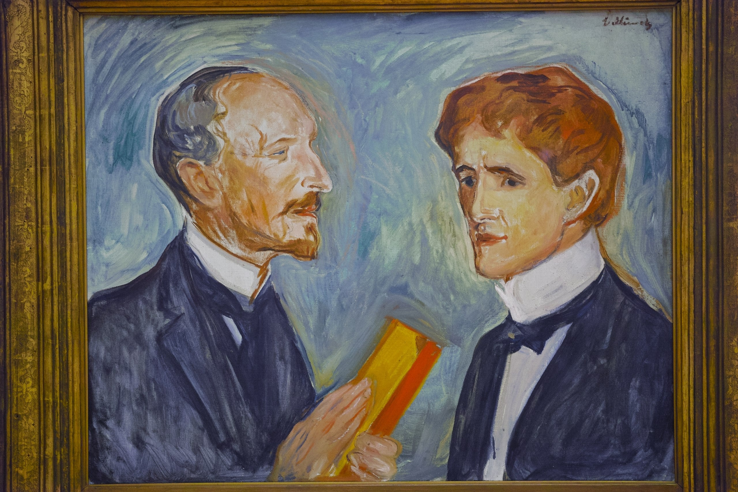 Albert Kollmann ve Sten Drewsen - Edvard Munch