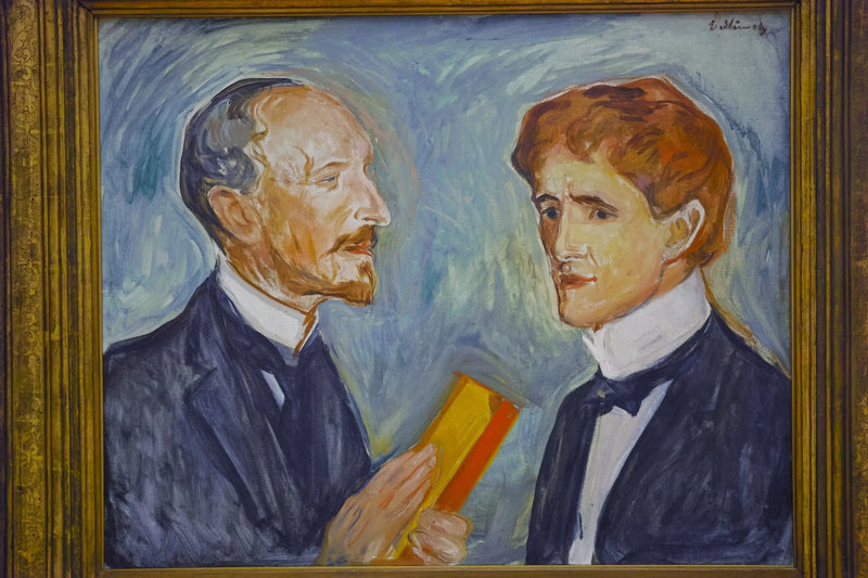 Albert Kollmann ve Sten Drewsen - Edvard Munch