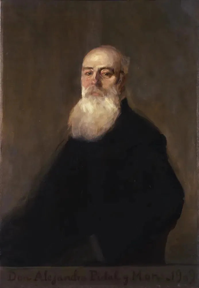 Alejandro Pidal ve Mon - Joaquín Sorolla