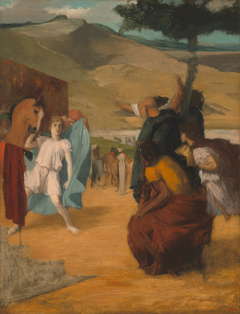 Alexandre ve Bükefalos - Edgar Degas