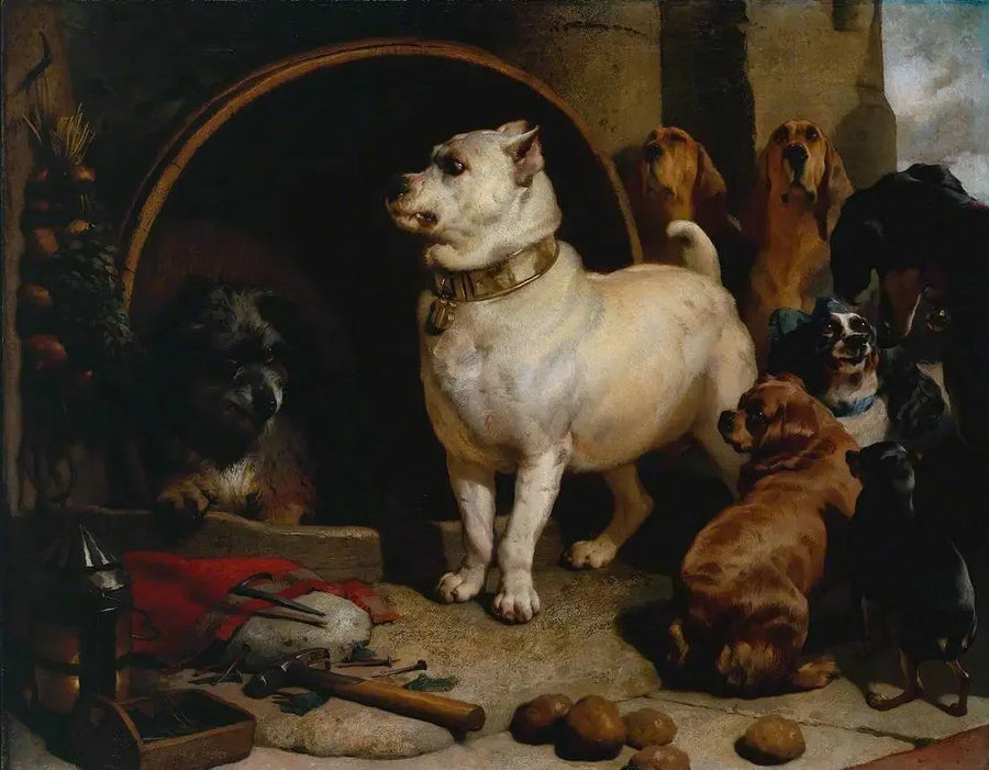 Alexandre ve Diogène - Edwin Henry Landseer