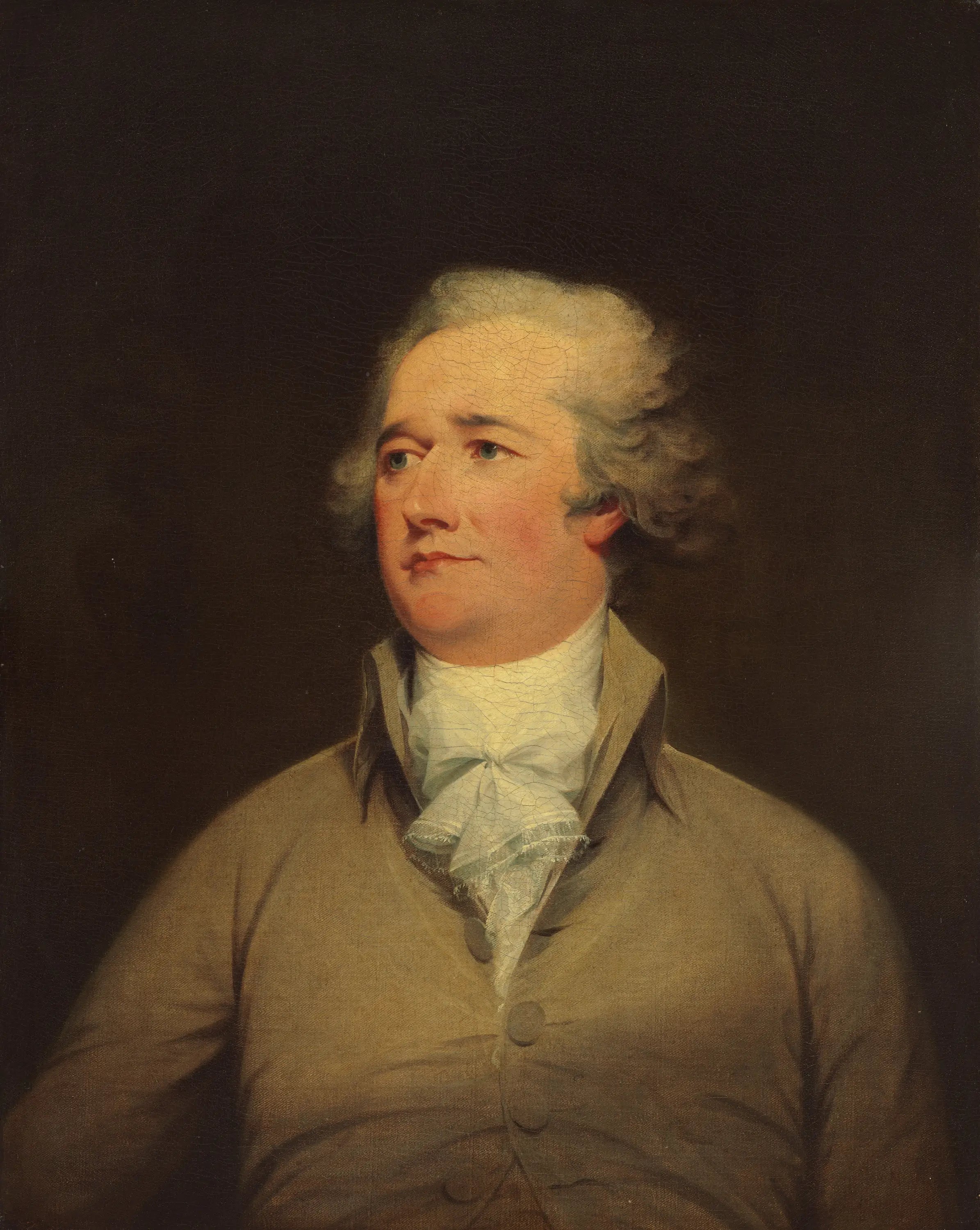 Alexandre Hamilton - John Trumbull image 1 tableau peint à l’huile sur toile