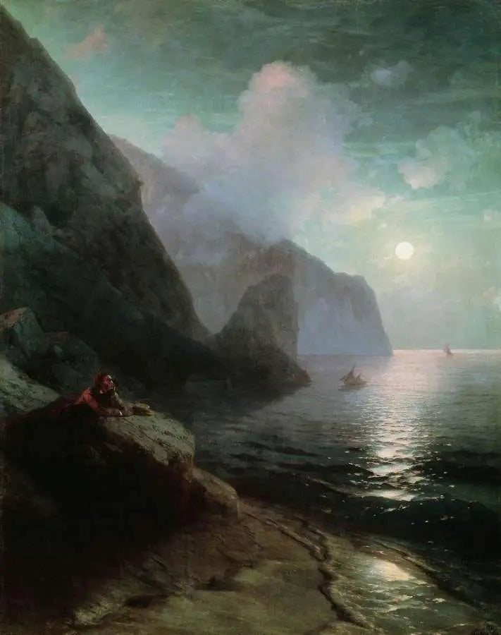 Alexandre Pouchkine Kırım'da - Ivan Aïvazovski