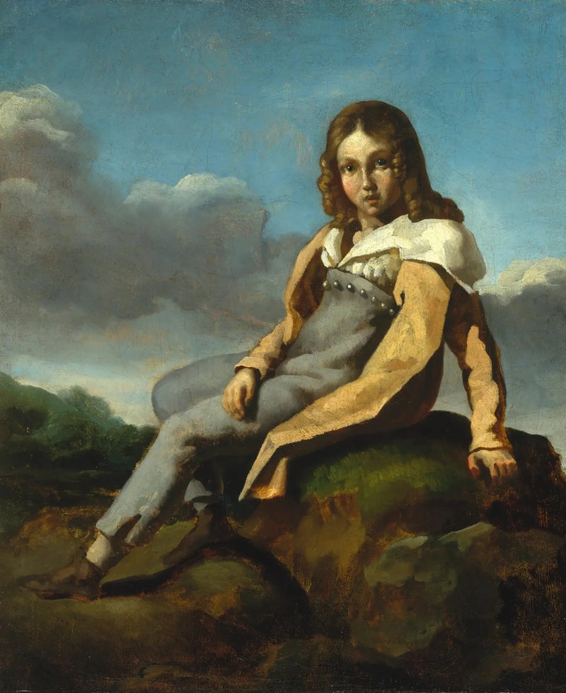 Alfred Dedreux (1810–1860) çocuk - Théodore Géricault