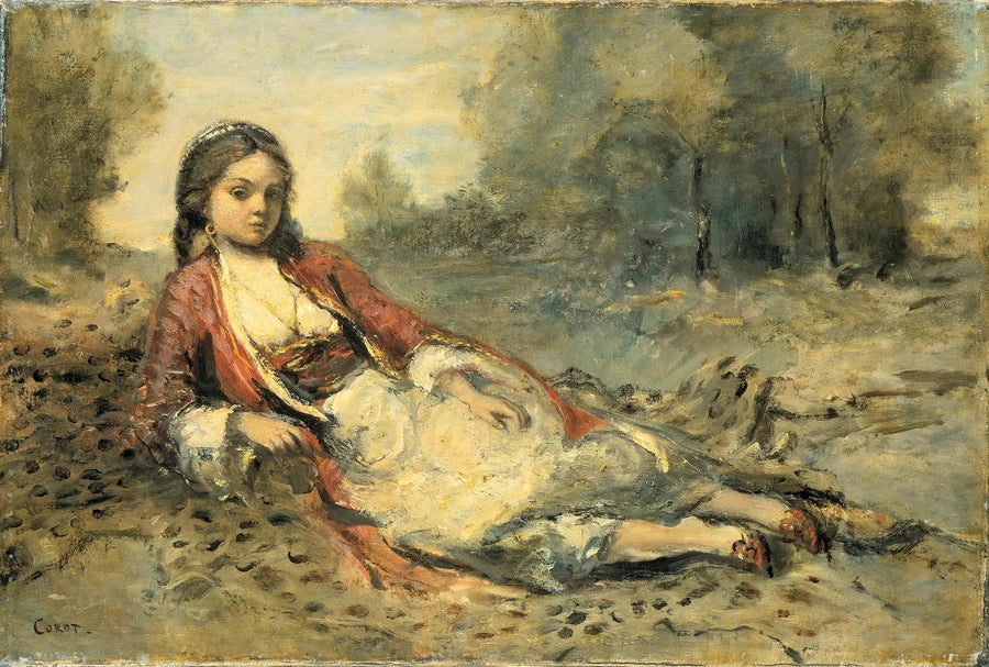 Cezayirli - Jean-Baptiste Camille Corot
