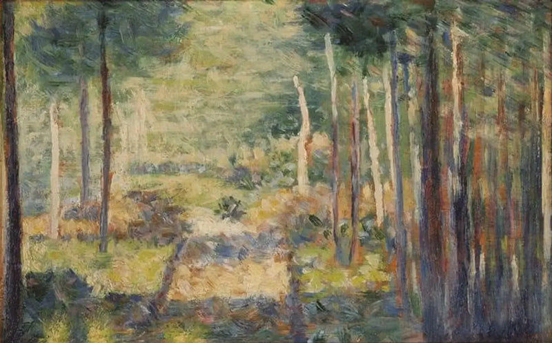 Ormanda Yürüyüş, Barbizon - Georges Seurat