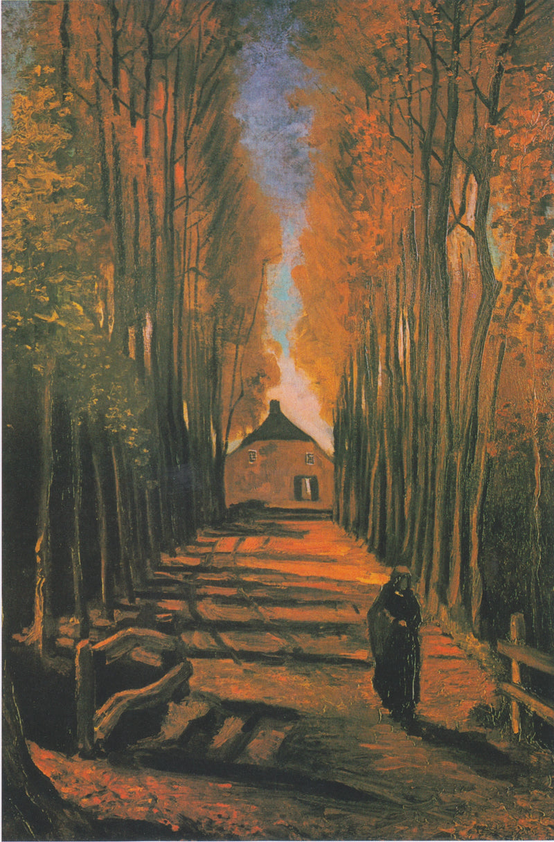 Sonbaharda Kavak Sokağı - Vincent van Gogh