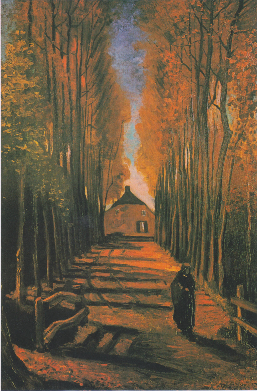 Sonbaharda Kavak Sokağı - Vincent van Gogh