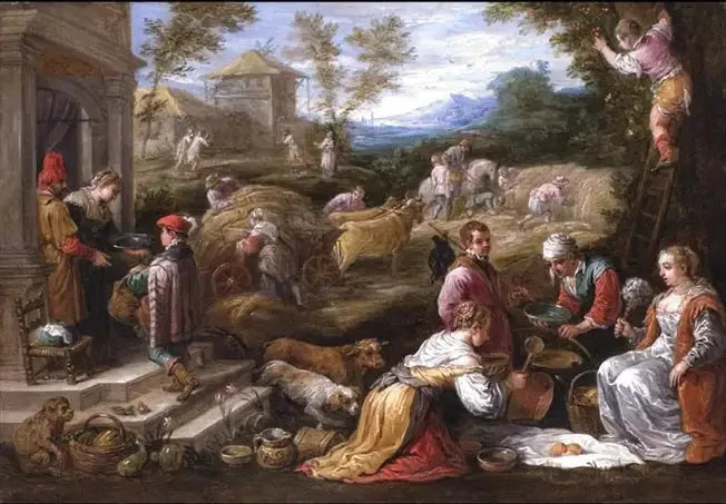 Yaz Alegorisi - David Teniers le Jeune