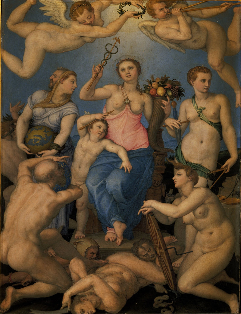Mutluluk Alegorisi - Bronzino