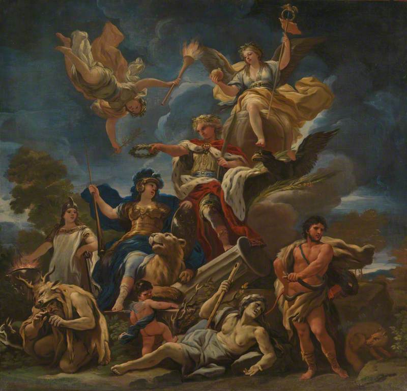 Güç Alegorisi - Luca Giordano
