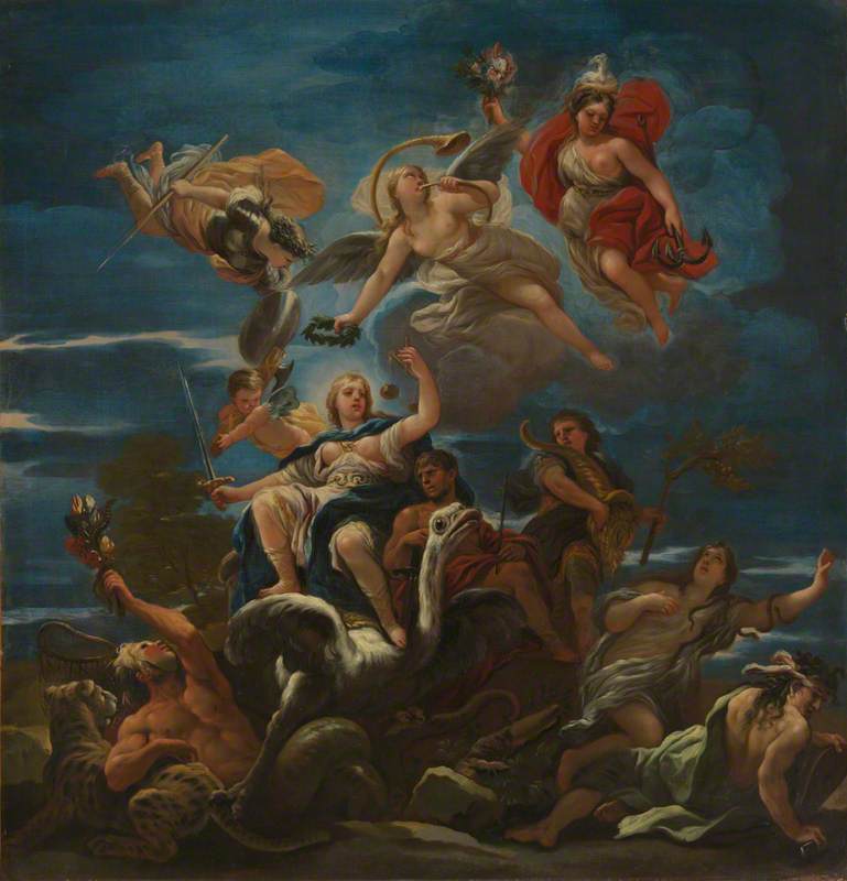 Adalet Alegorisi - Luca Giordano