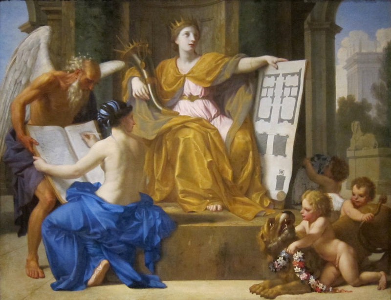 Yüceliğin Alegorisi - Eustache Le Sueur