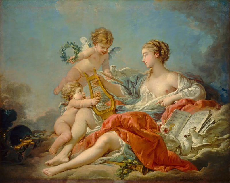 Müzik Alegorisi - François Boucher