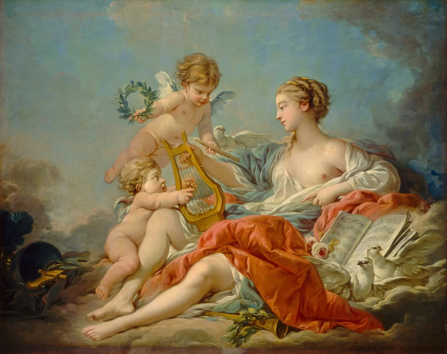 Müzik Alegorisi - François Boucher