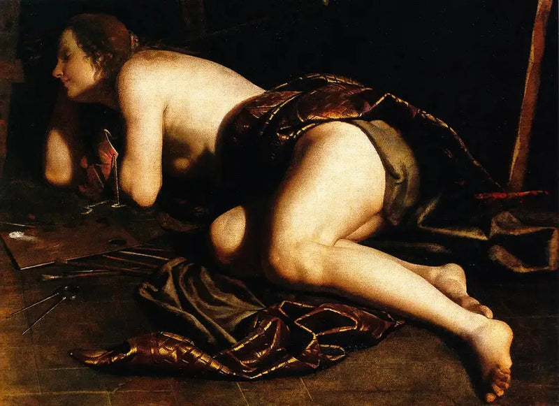 Tablo Alegorisi - Artemisia Gentileschi