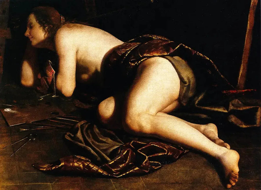 Tablo Alegorisi - Artemisia Gentileschi