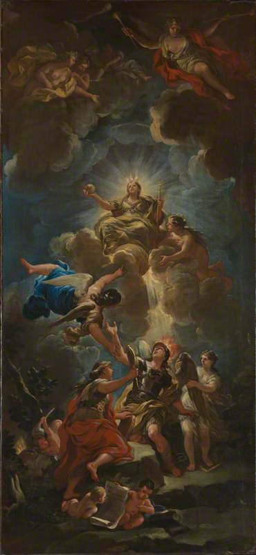 İlahi Bilgelik Alegorisi - Luca Giordano