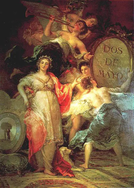 Madrid Şehri Alegorisi - Francisco de Goya