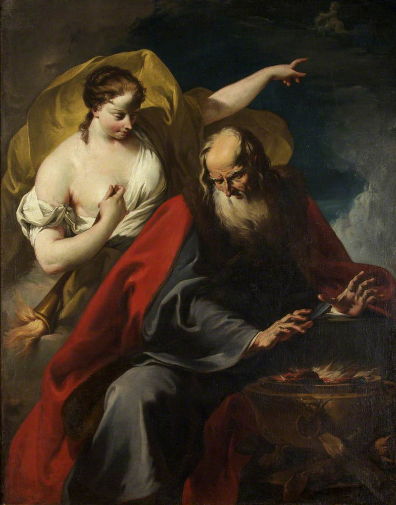 Kış ve Yaz Alegorisi - Giovanni Battista Pittoni