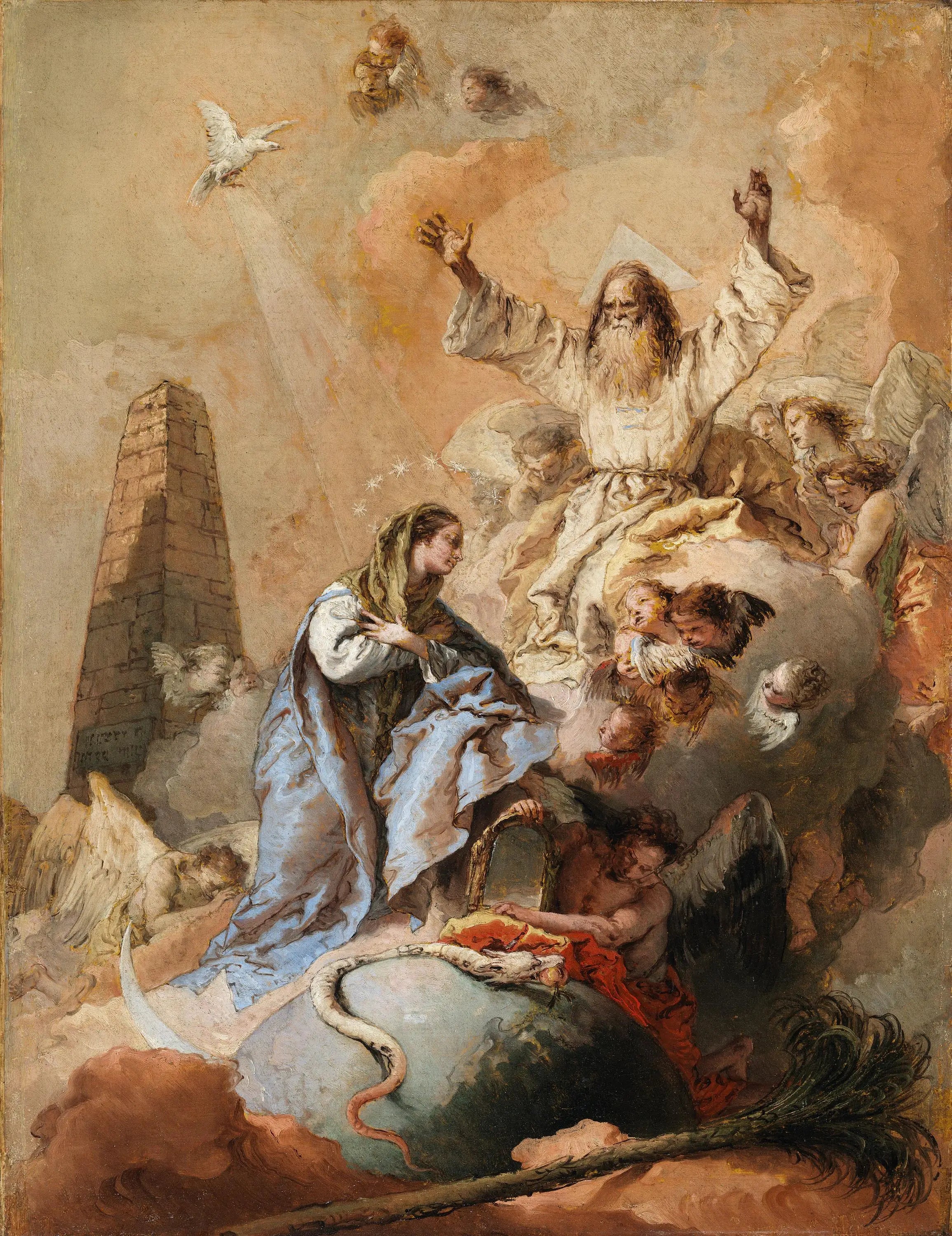Allégorie de l’Immaculée Conception - Giovanni Battista Tiepolo - Alpha Reproduction