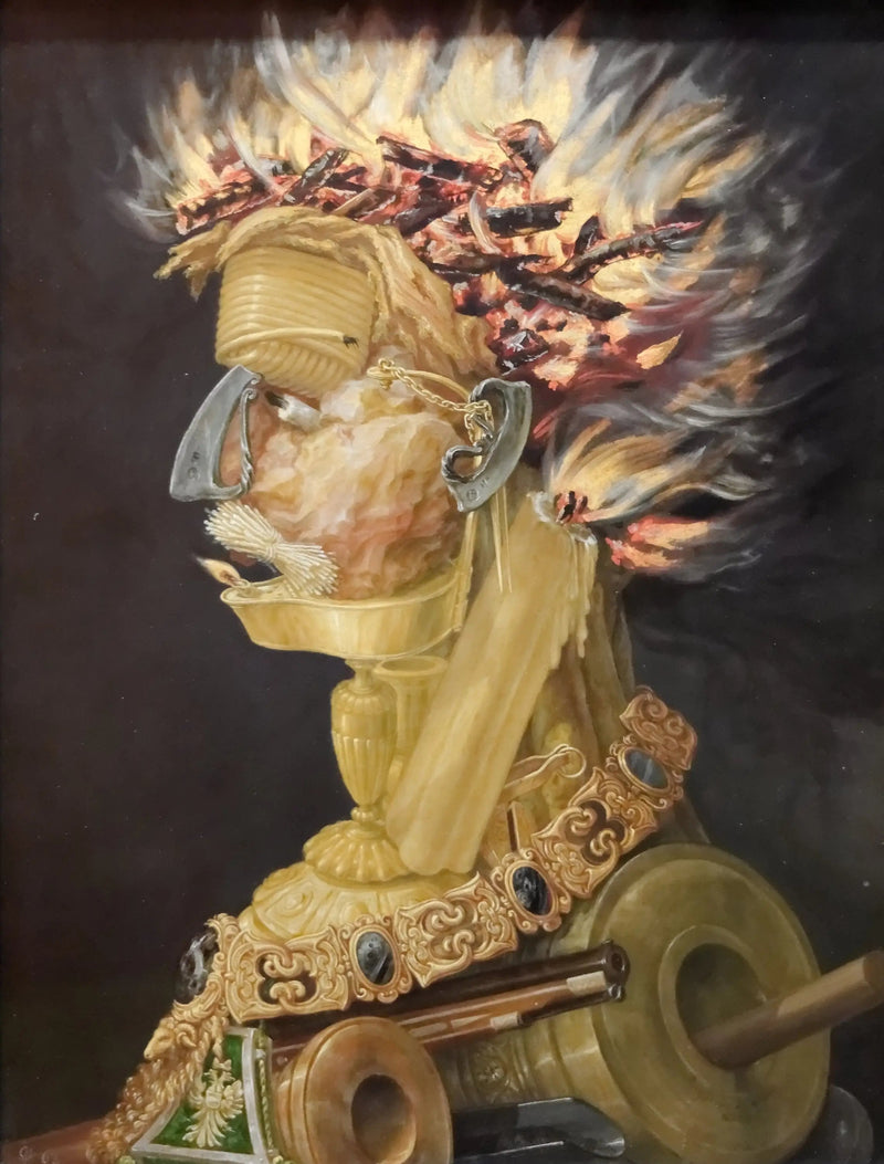 Ateş Alegorisi - Giuseppe Arcimboldo