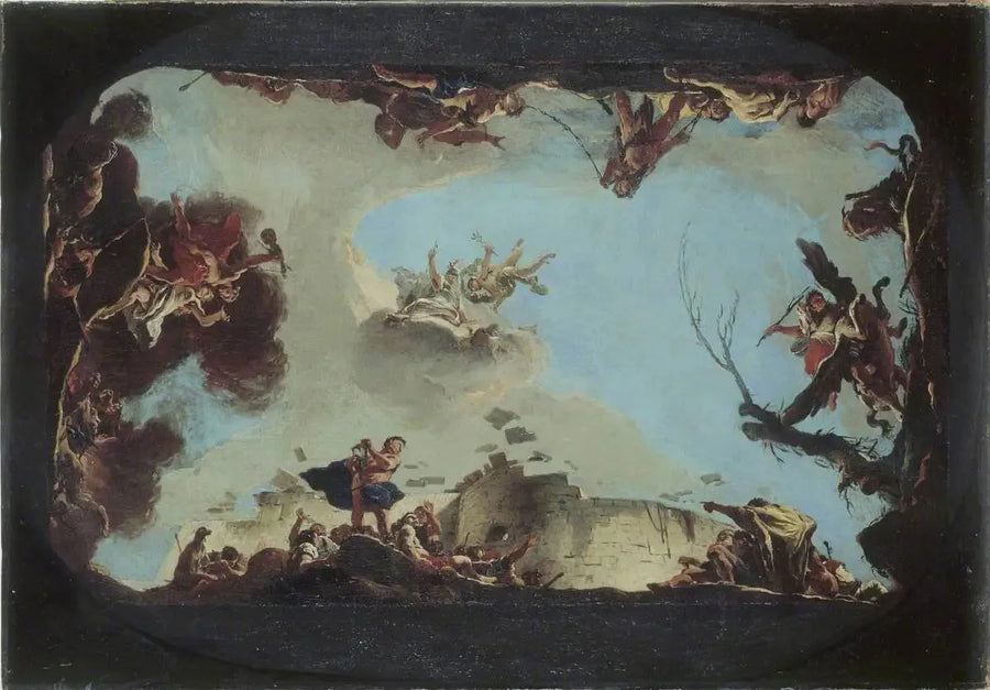Eloquence Gücünün Alegorisi - Giovanni Battista Tiepolo