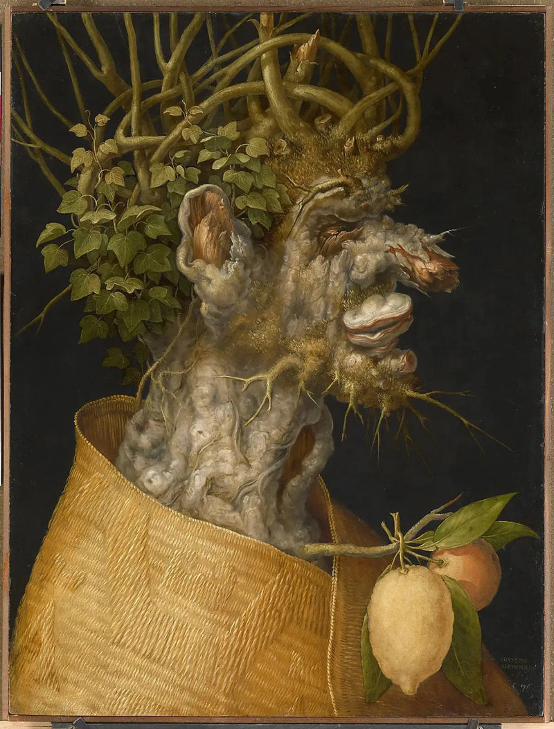 Kış Alegorisi - Giuseppe Arcimboldo
