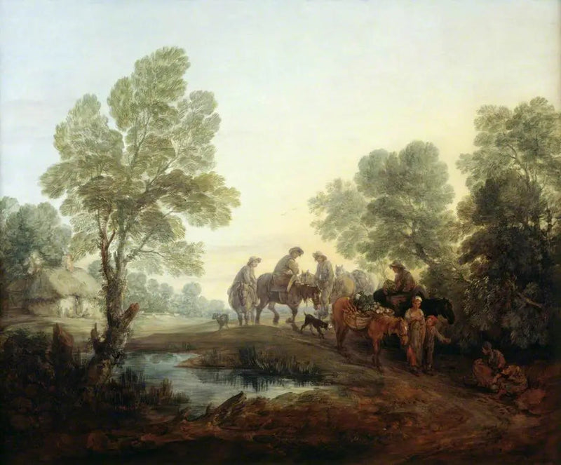 Pazara Git - Thomas Gainsborough