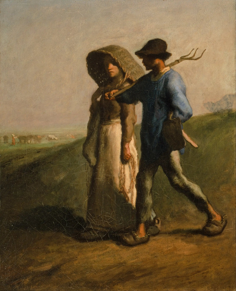 İşe Giderken - Jean-François Millet