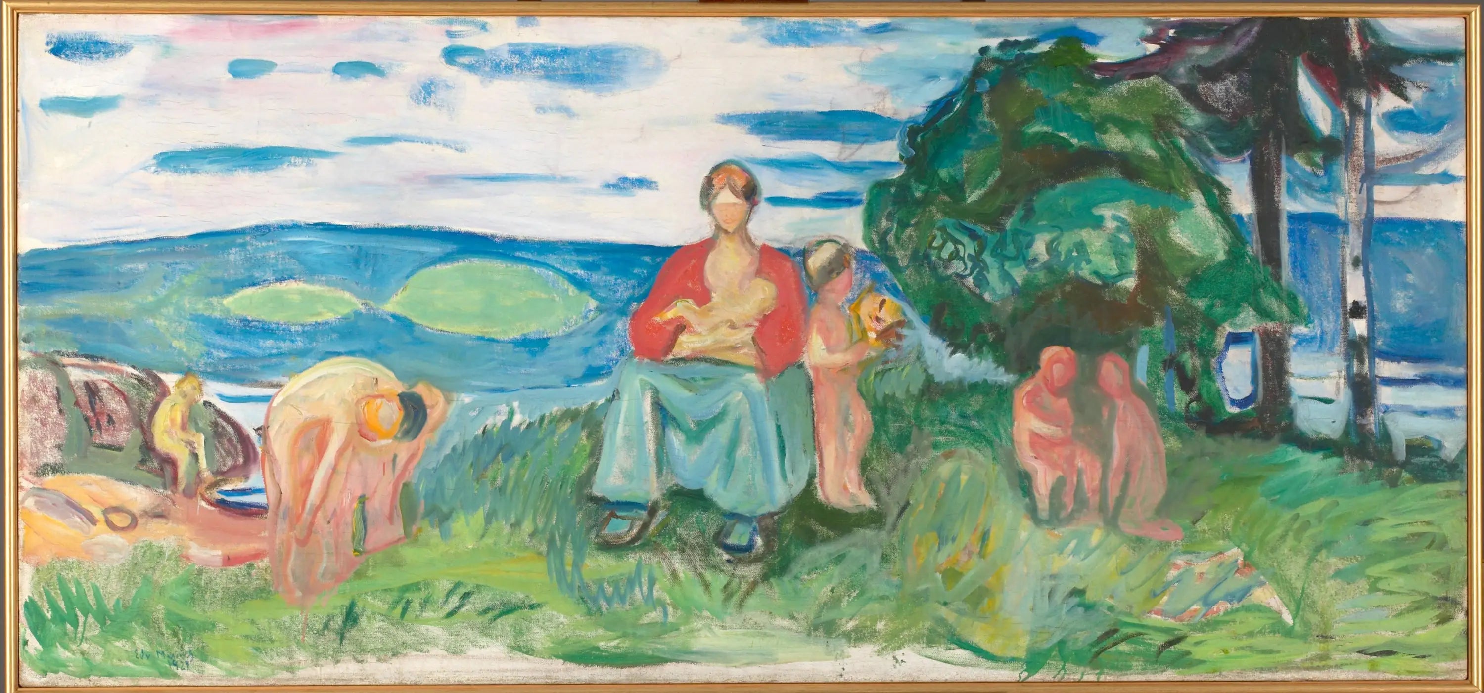 Reproduction du tableau « Alma mater - Edvard Munch » par Alpha Reproduction en peinture à l’huile