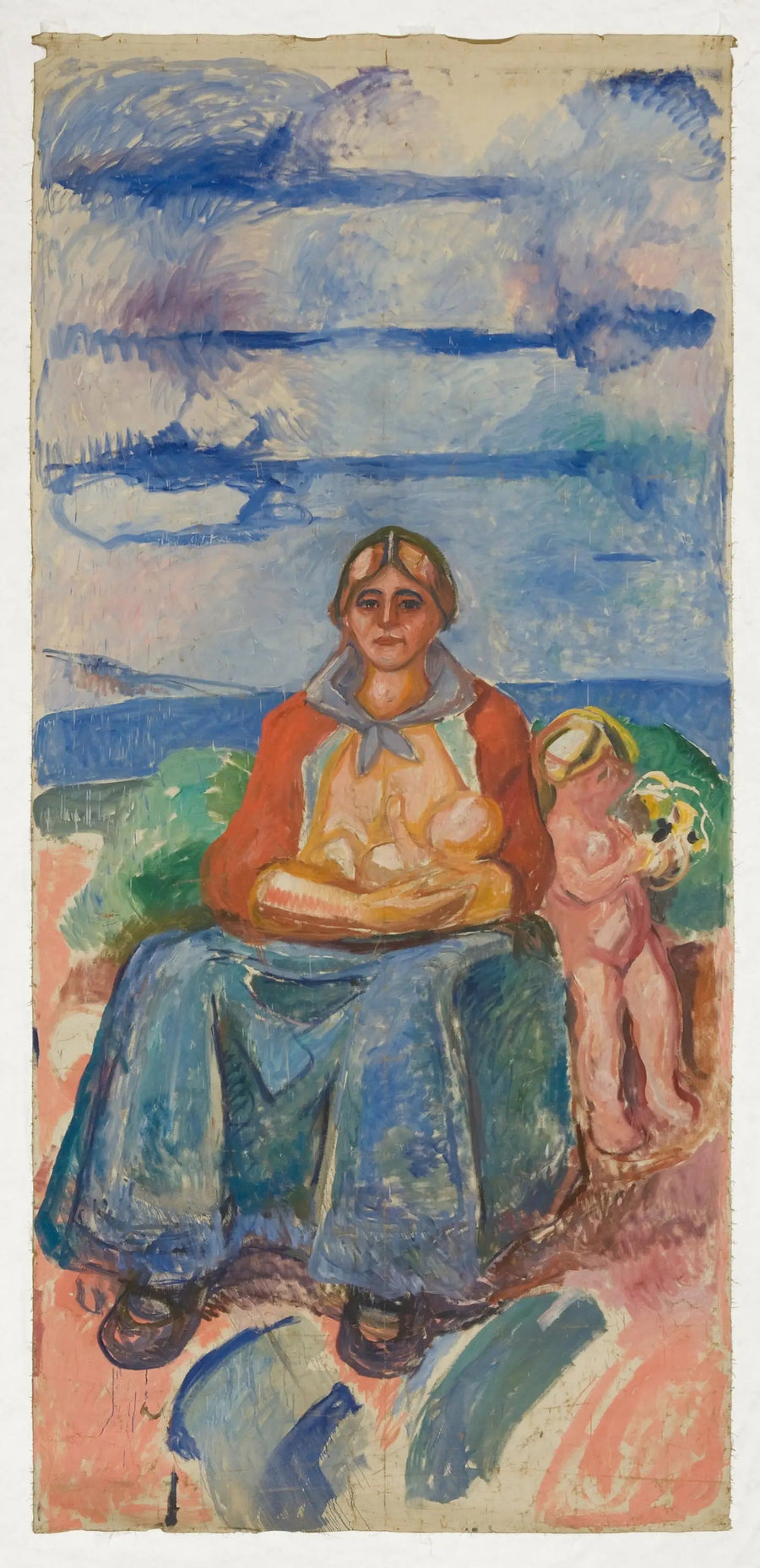 Alma Mater: merkezi kısım - Edvard Munch