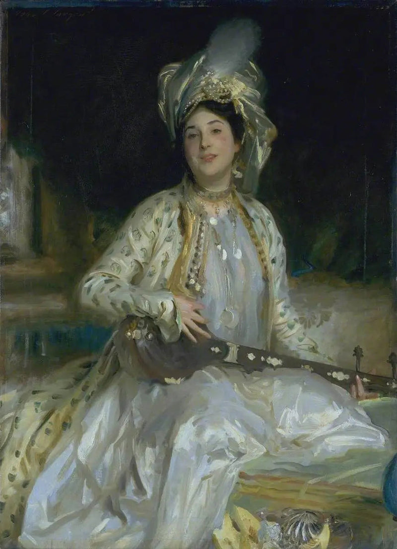 Almina, Asher Wertheimer'in kızı - John Singer Sargent