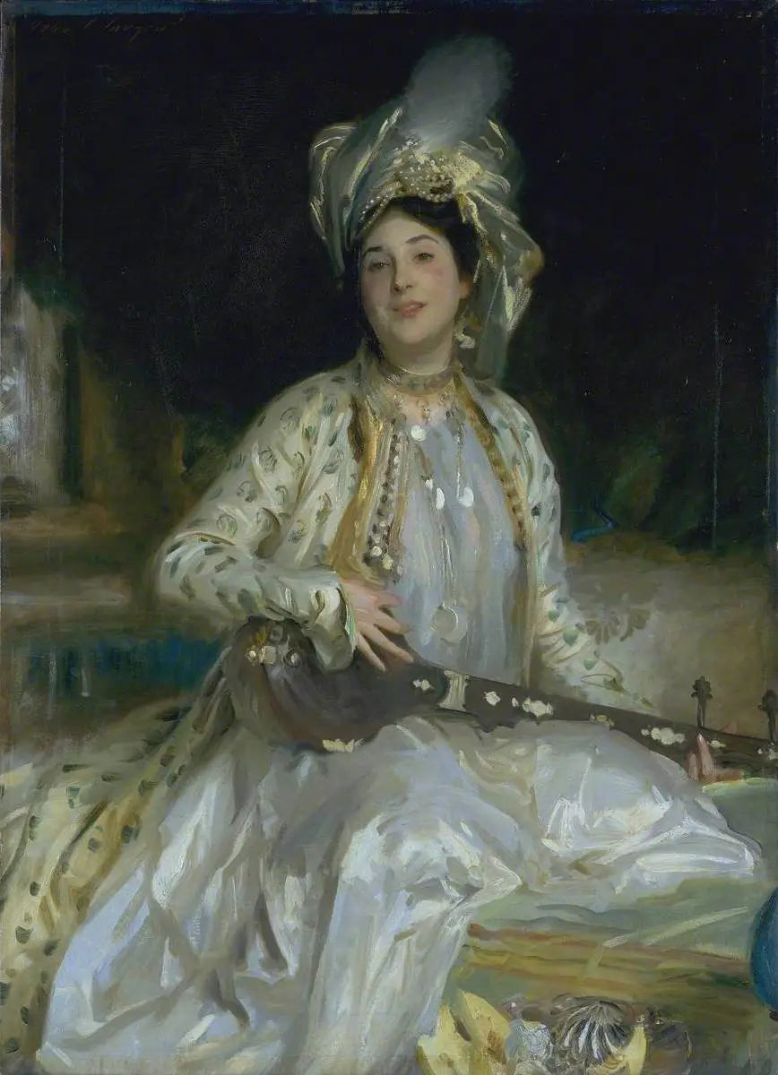 Almina, Asher Wertheimer'in kızı - John Singer Sargent