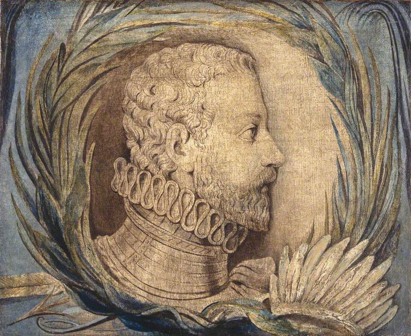 Alonso de Ercilla et Zúñiga (1533-1594) - William Blake - Alpha Reproduction