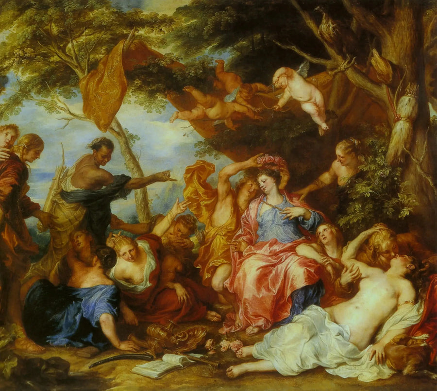Amarillis ve Mirtillo - Antoine van Dyck