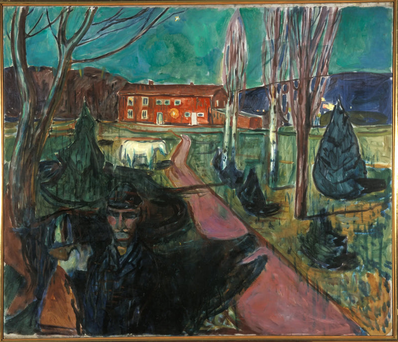 Akşam Atmosferi - Edvard Munch