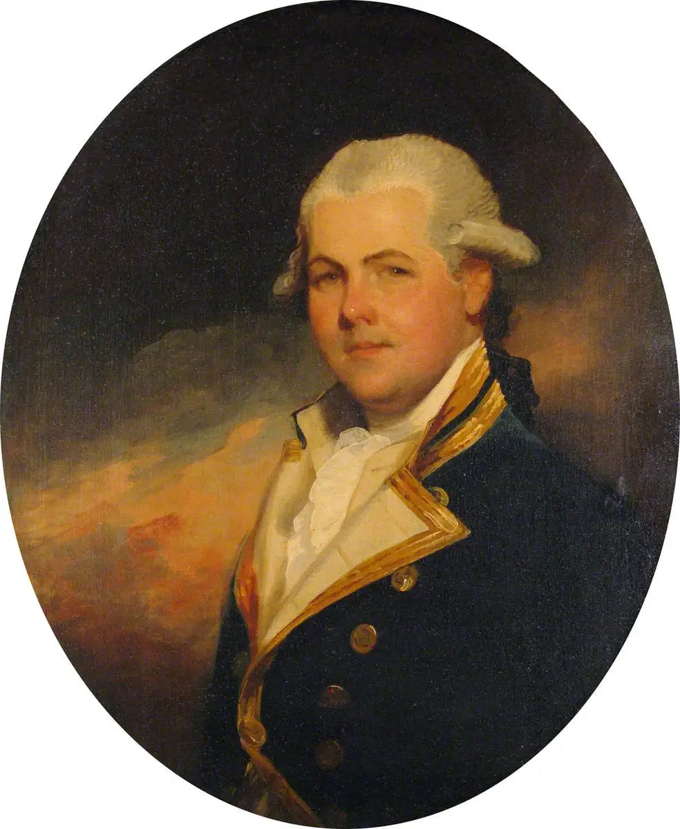 Amiral Charles Morice Pole Bt (1757-1830) - Gilbert Stuart - Alpha Reproduction